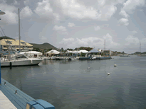 Der Hafen von Marigot