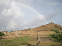 Ein Regenbogen