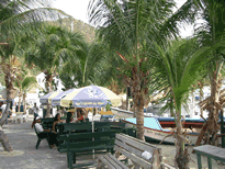 Der Hafen von Philipsburg